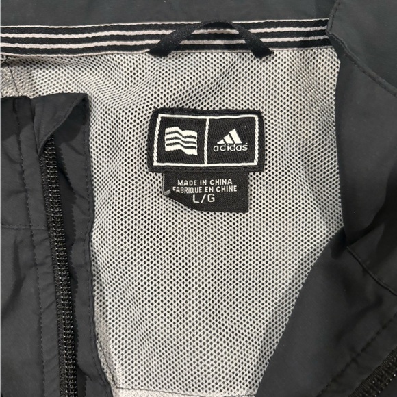 Adidas Men's black Windbreaker - Picture 2 of 8